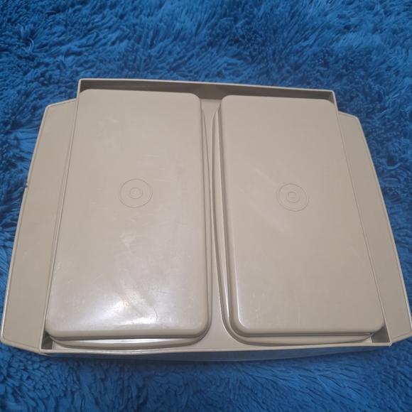 Tupperware Deviled Egg Carrier With Trays/lid VINTAGE - Picture 8 of 10